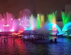 آبنمای موزیکال پارک ملت رشت 